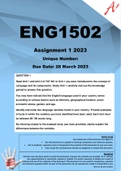 ENG1502 Assignment 1 2023