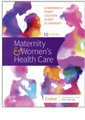 Test Bank For Maternity and Women's Health Care 12th Edition Lowdermilk Chapter1-37 | 100% Complete Guide 2023