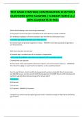 TEST BANK STRATEGIC COMPENSATION CHAPTER 4  QUESTIONS WITH ANSWERS &sol; ALREADY RATED A&plus;&sol;  100&percnt; GUARANTEED PASS