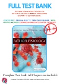 Test Bank For Pathophysiology 6th Edition By Jacquelyn Banasik 9780323354813 Chapter 1-54 Complete Guide .