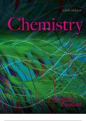 TEST BANK FOR ZUMDAHL CHEMISTRY 9TH EDITION &lpar;Complete Test Bank with Questions and Answers&rpar;