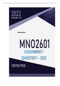 MNO2601 ASSIGNMENT 1 SEMESTER 1 2023