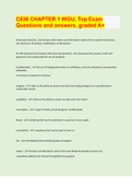 C836 CHAPTER 1 WGU&comma; Top Exam Questions and answers&comma; graded A&plus;