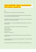 C836 CHAPTER 7 WGU&comma; Top Questions and answers&comma; graded A&plus;