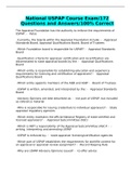 National USPAP Course Exam&sol;172 Questions and Answers&sol;100&percnt; Correct