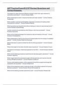 AST Practice Exam &num;2 &lpar;CST Review&rpar; Questions and Correct Answers&period;