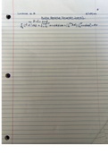 Lecture notes for Multivariable Calculus (251)
