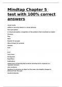 Mindtap Chapter 5 test with 100- correct answers&period;