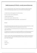  Health Assessment ATI EXAM 1 correctly answered latest 2023