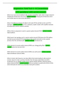 Progression&colon; Field Tech II - III Conventional  &vert;191 questions&vert; with correct answers