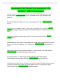Progression&colon; Field Tech III - IV Conventional &vert;545 questions&vert; with correct answers