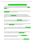 CBT 222 questions with correct answers