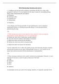 HESI Pharmacology Questions and Answers