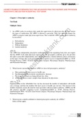 Exam &lpar;elaborations&rpar; LEHNE&rsquo;S PHARMACOTHERAPEUTICS FOR ADVANCED PRACTICE NURSES AND PHYSICIAN ASSISTANTS 2ND EDITION ROSENTHAL TEST BANK&period; Course Pharmacology Nursing Institution University Of Texas - Arlington LEHNE&rsquo;SPHARMACOTHERAPEUTICSFORADVANCEDPRACTICEN