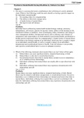 TEST BANK Psychiatric-Mental Health Nursing 8th edition by VIDEBECK Course PSYCH 100 Institution Vanderbilt University Page 11&period;The nurse is assessing the factors contributing to the well-being of a newlyadmittedclient&period; Which of the following would the nur