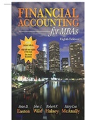 FINANCIAL ACCOUNTING FOR MBAs 8TH EDITION EASTON SOLUTIONS MANUAL PETER D COMPLET GUIDE,DOWNLOAD FOR TOTAL SATISFACTION.