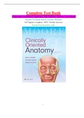 Clinically Oriented Anatomy 8th Edition Moore Dalley Test Bank