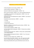 Optometry Law Exam California 2023