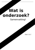 Samenvatting van Wat is onderzoek?, ISBN: 9789024406937 Nel Verhoeven