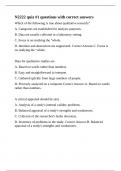 N2222 quiz &num;1 questions with correct answers