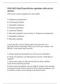 NUR 1025 Final Exam Review questions with correct answers&period;