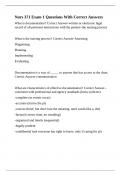 Nurs 371 Exam 1 Questions With Correct Answers&period;
