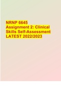 NRNP 6645 MIDTERM AND FINAL EXAM BUNDLE 2024&excl;&excl;&excl;