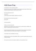 HUD Exam Prep 2023 with 100&percnt; correct answers