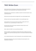 TNCC Written Exam 2023 WITH COMPLETE SOLUTIONS
