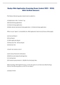 Qualys Web Application Scanning Exam &lpar;Latest 2023 &ndash; 2024&rpar; With Verified Answers