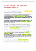 IR CAAP Exam &lbrace;371 QUESTIONS AND  ANSWERS GRADED A&rcub; 
