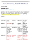 Clayton State University - SCI 1901FWho Killed Barry &lpar;1&rpar;&period;pdf