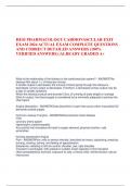 HESI PHARMACOLOGY CARDIOVASCULAR EXIT  EXAM 2024 ACTUAL EXAM COMPLETE QUESTIONS  AND CORRECT DETAILED ANSWERS &lpar;100&percnt;  VERIFIED ANSWERS&rpar; &vert;ALREADY GRADED A&plus;