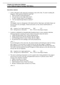 Chapter 49: Endocrine Problems Lewis: Medical-Surgical Nursing, 10th EditionQuestions with 100% Correct Answers | Updated & Verified 