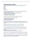 Hematologic system 2023 with verified questions and answers