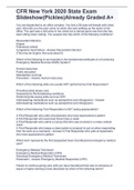 CFR New York 2020 State Exam Slideshow&lpar;Pickles&rpar;Already Graded A&plus;
