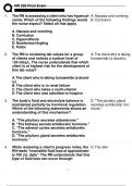  NR226 &sol; NR-226 FINAL EXAM REVIEW COMPREHENSIVE QUESTIONS AND VERIFIED ANSWERS&sol;&lpar;100&percnt; CORRECT ANSWERS&rpar;&colon; FUNDAMENTALS &lbrack;PATIENT CARE&rsqb; &ndash; CHAMBERLAIN RATED A&plus; &bull;&Tab;  COMPREHENSIVE QUESTIONS AND VERIFIED ANSWERS&sol;GRADED A&plus;&sol;GET IT 100&percnt; ACCURATE&excl;&excl;