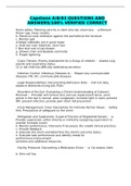Capstone A&sol;B&sol;83 QUESTIONS AND ANSWERS&sol;100&percnt; VERIFIED CORRECT