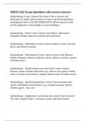 MDSC1102 Exam Questions with correct answers&period;