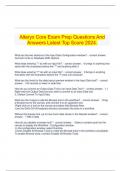   Alteryx Core Exam Prep Questions And Answers Latest Top Score 2024&period;