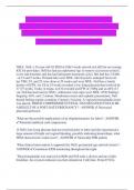 AWHONN Advanced FHM Course  Exam Questions with Correct Detailed  Answers &vert;&vert; 100&percnt; Guaranteed Pass&excl;&excl;&excl; <BRAND NEW VERSION>