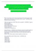 CPO PRACTICE EXAM QUESTIONS  WITH CORRECT DETAILED ANSWERS &vert;&vert;  100&percnt; GUARANTEED PASS&excl;&excl; <UPDATED VERSION>