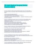PN Adult Medical Surgical Online  Practice 2022 A