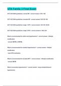 UTA Family 3 Final Exam&period;pdf