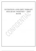 Exam &lpar;elaborations&rpar; Nutrition And Diet Therapy 8th Edition