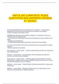 AAFCS 200 COMPOSITE TEXES QUESTIONS AND ANSWERS GRADED A&plus; 2024&sol;25&period;