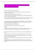 CITI CRC Course Training questions with actual answers&period;