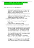 NURS 3300 EXAM 2 STUDY GUIDE-MENTAL HEALTH SPRING 2019 GRADED A&plus;