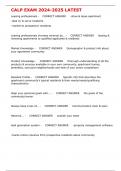 CALP EXAM 2024-2025 LATEST