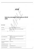   Radiation history&comma; dental radiography I Tcdha With Questions And 100&percnt; SURE ANSWERS